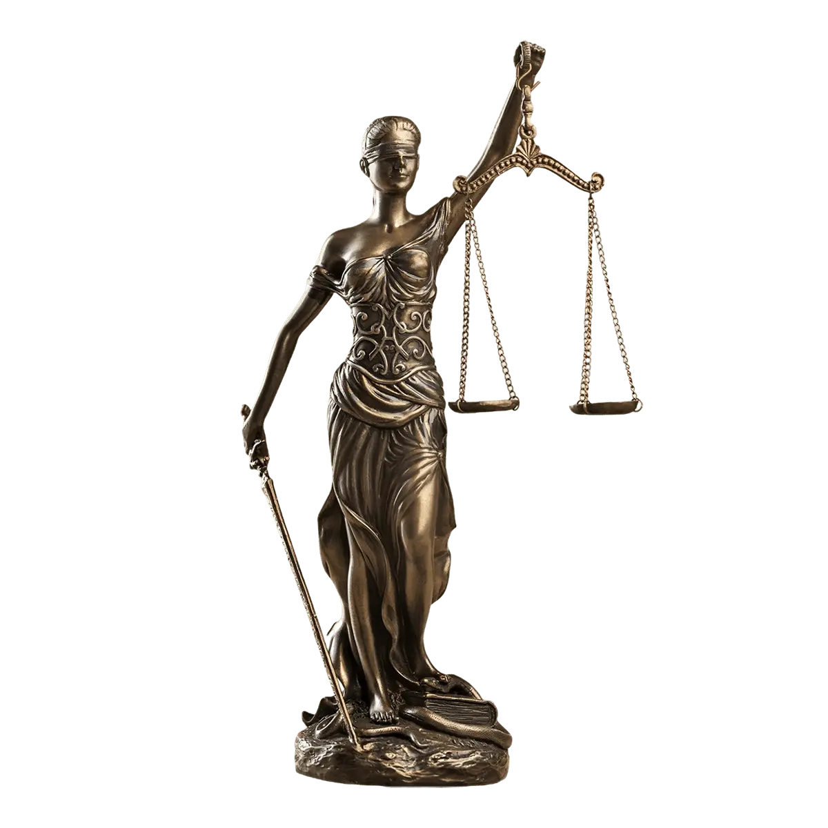 Justice Bronze Lady